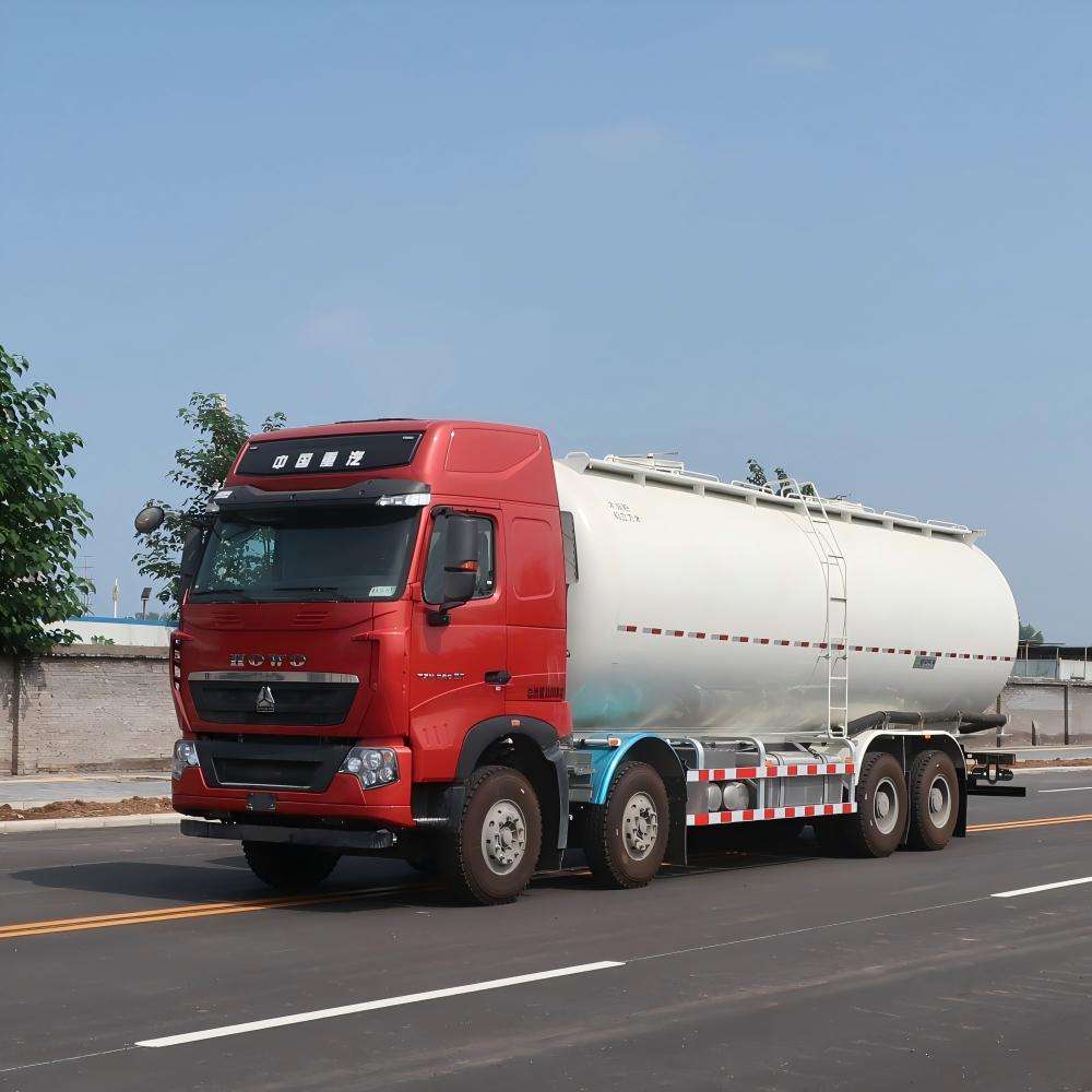 Heavy Duty 40CBM Bulk Cement Transport Truck Bulk Powder Tanker Truck