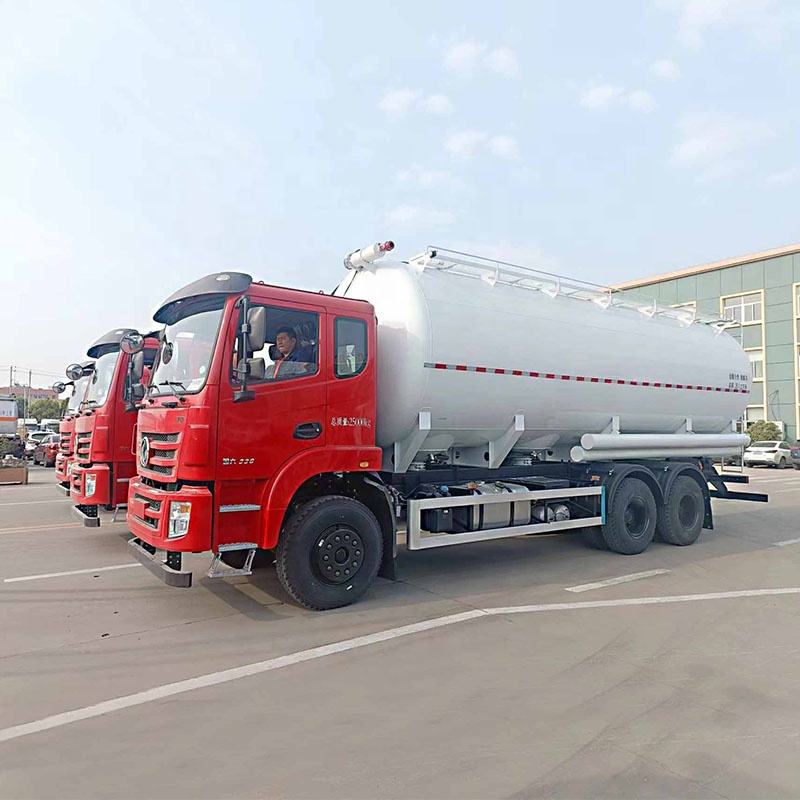Dongfeng 6x4 25CBM 2-50Ton Bulk Cement Flyash Powder Transport Tank Truck