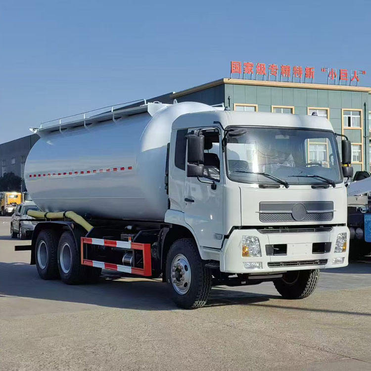 Custom 15m3 Bulk Cement Tanker Truck Dry Powder Cement Carrier Truck With Pneumatic Unloading for Construction Export