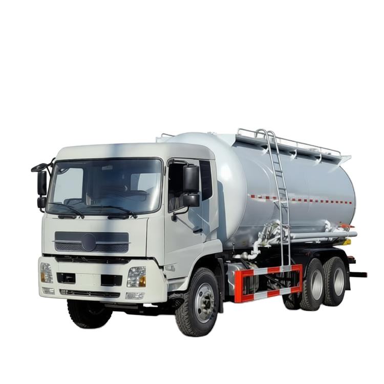Custom 15m3 Bulk Cement Tanker Truck Dry Powder Cement Carrier Truck With Pneumatic Unloading for Construction Export