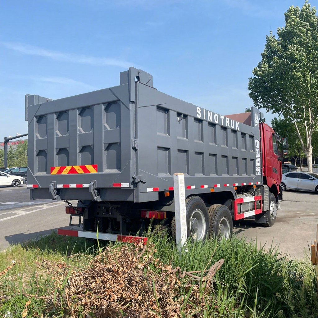 Used Howo TH7 Dump Truck 500HP 6x4 Heavy Duty Tipper Dumper Truck