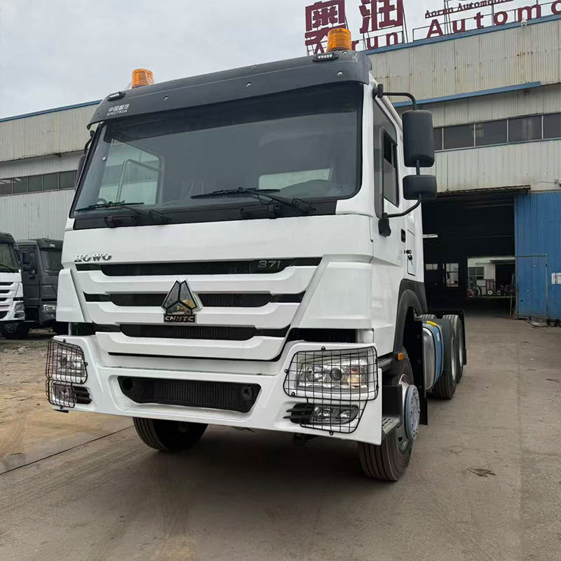 Used Howo 371 Tractor Truck Head 6x4 Heavy Duty Diesel Tractor Trucks RHD LHD Weichai Engine