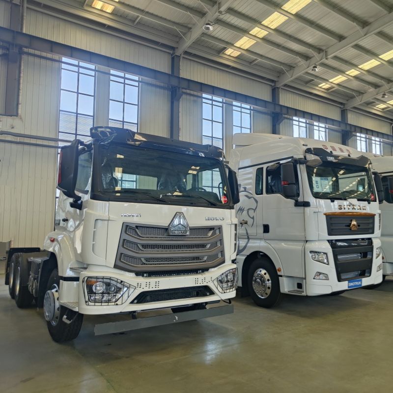 Howo 371 Tractor Truck Sinotruk Tractor Unit 6x4 Euro2 Used Howo Tractor Truck