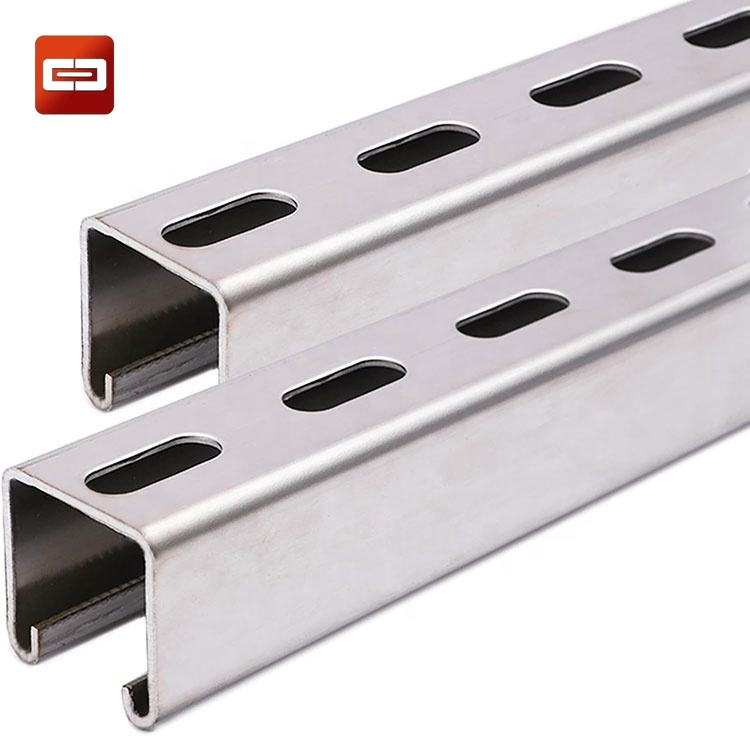 Steel Strut Channel 41×41 for Electrical and Plumbing Installation