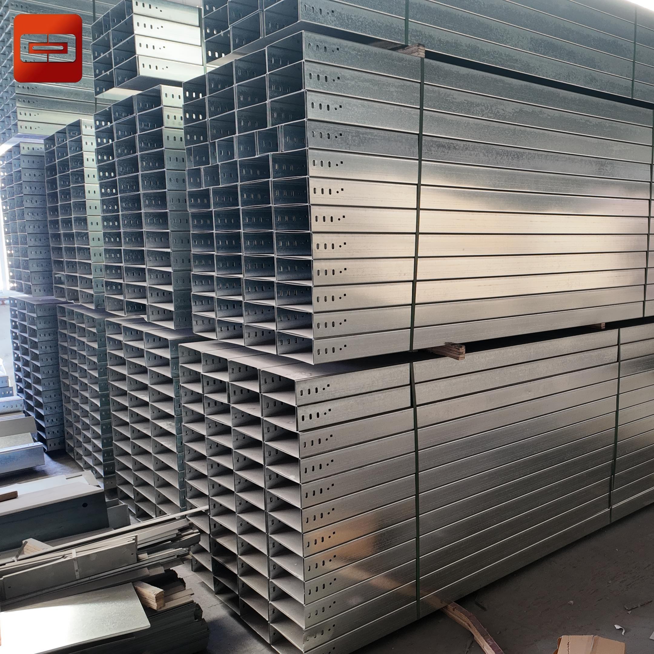 Galvanized Channel Steel Cable Duct Trunking for OEM Projects