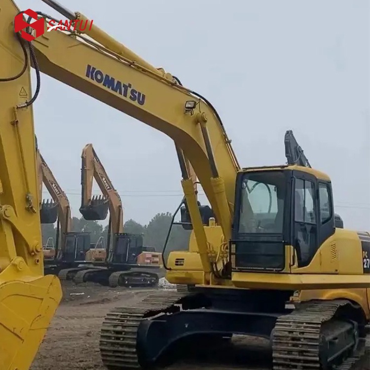 High-quality Used Komatsu PC270 Excavator and hydraulic equipment, durable engineering equipment