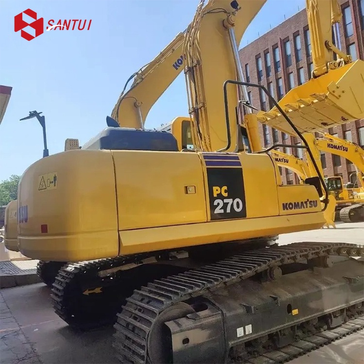 High-quality Used Komatsu PC270 Excavator and hydraulic equipment, durable engineering equipment