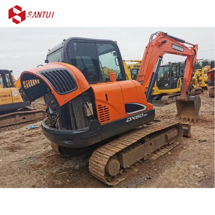 High-Quality Used Doosan DX60 Excavators