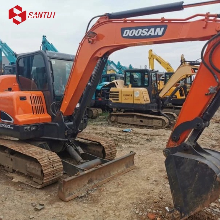 High-Quality Used Doosan DX60 Excavators