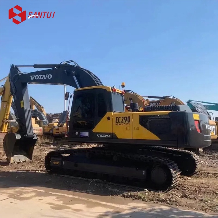 Original Used Volvo 290 Heavy Crawler Excavator