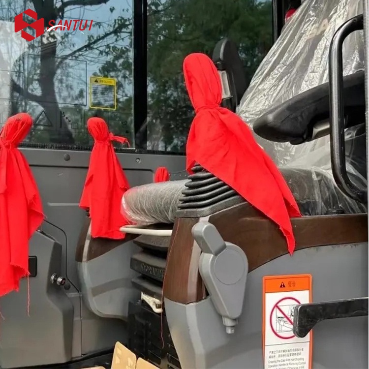 Used SANY SY55 Mini Excavator, Compact Hydraulic Crawler Machine