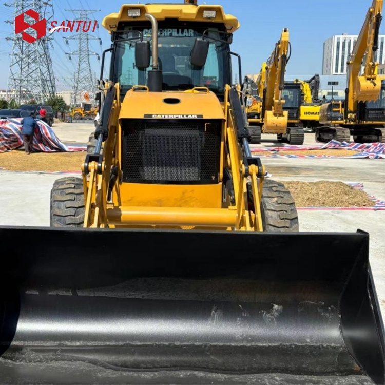 Used Caterpillar 420F original backhoe loader