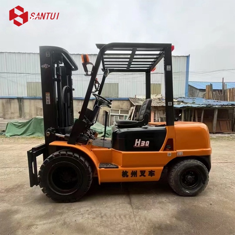 HANGZHOU Forklift Hangcha H30 Hangzhou diesel Used Forklift Used Chinese Brand Forklift