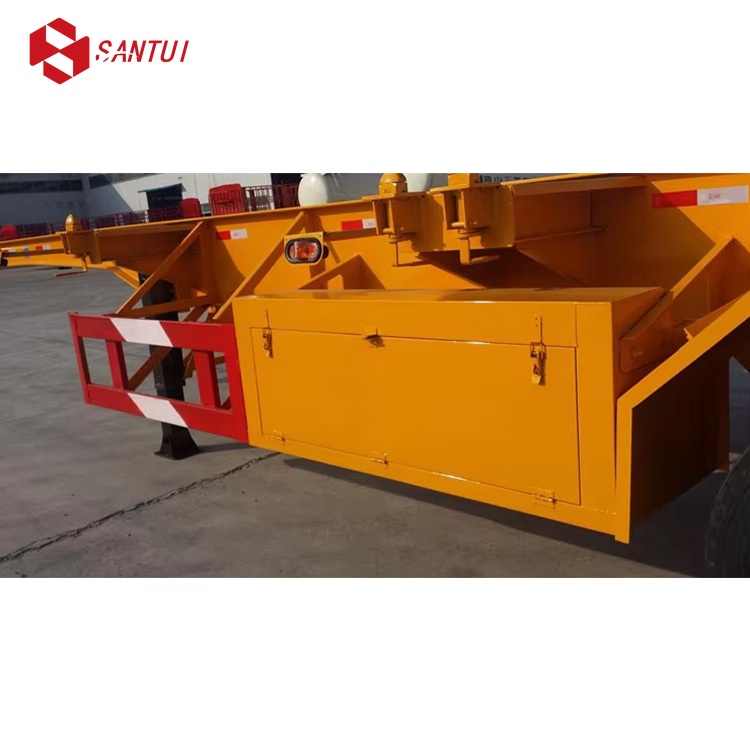 40ft 45ft Steel Container Carrier Semi Trailer Skeleton Trailer/ New semi-trailer / Used Semi-trailers