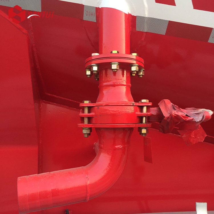 V Sharpe 35cbm 60 Ton Steel Bulk Cement Powder Trailer 3 Axle Semi-Trailer