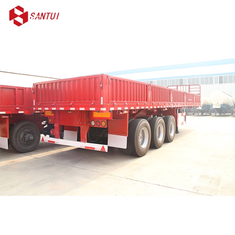 3 Axles 40ft Drop Side Sidewall Semi-Trailer Truck Trailers / Used Semi-trailers / Brand New Semi-trailers