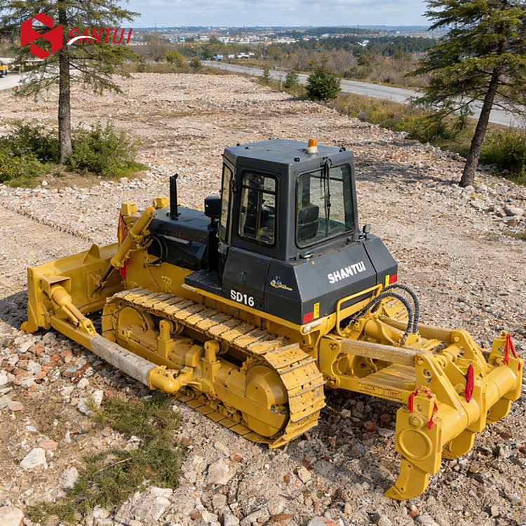 Used Shantui SD16 Bulldozer- Heavy-Duty Construction Equipment 