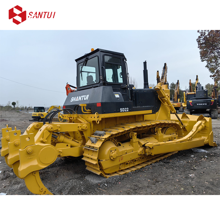 Used Shantui SD22 Bulldozer- Heavy-Duty Construction Equipment 