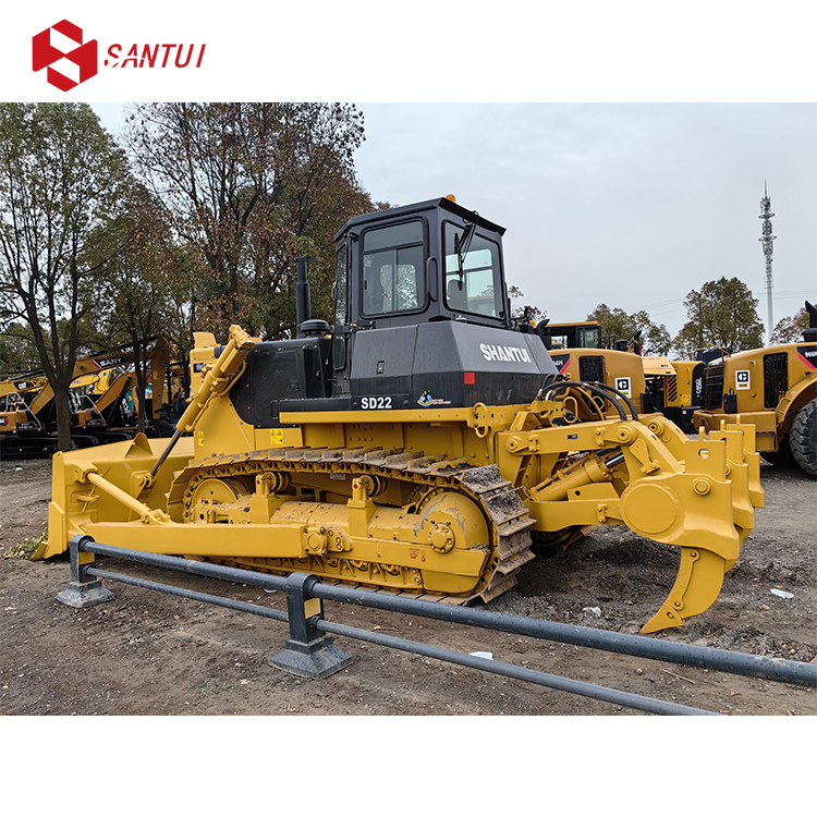 Used Shantui SD22 Bulldozer- Heavy-Duty Construction Equipment 