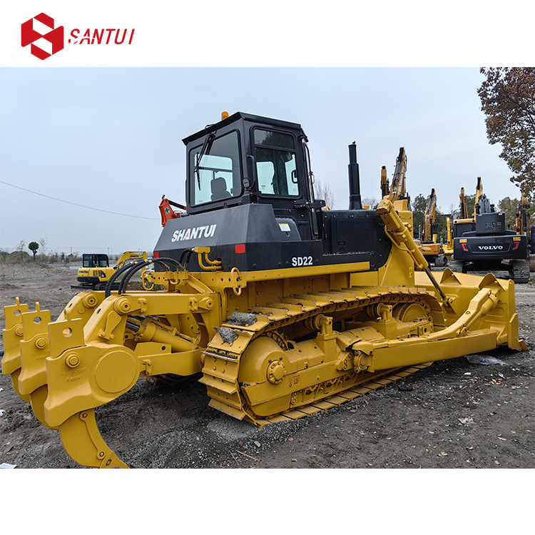 Used Shantui SD22 Bulldozer- Heavy-Duty Construction Equipment 