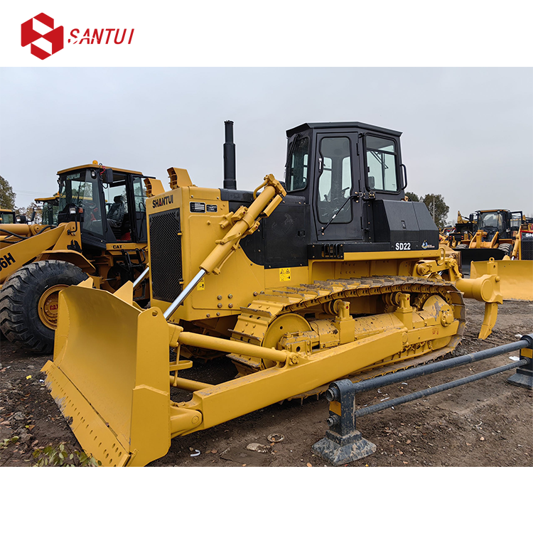 Used Shantui SD22 Bulldozer- Heavy-Duty Construction Equipment 