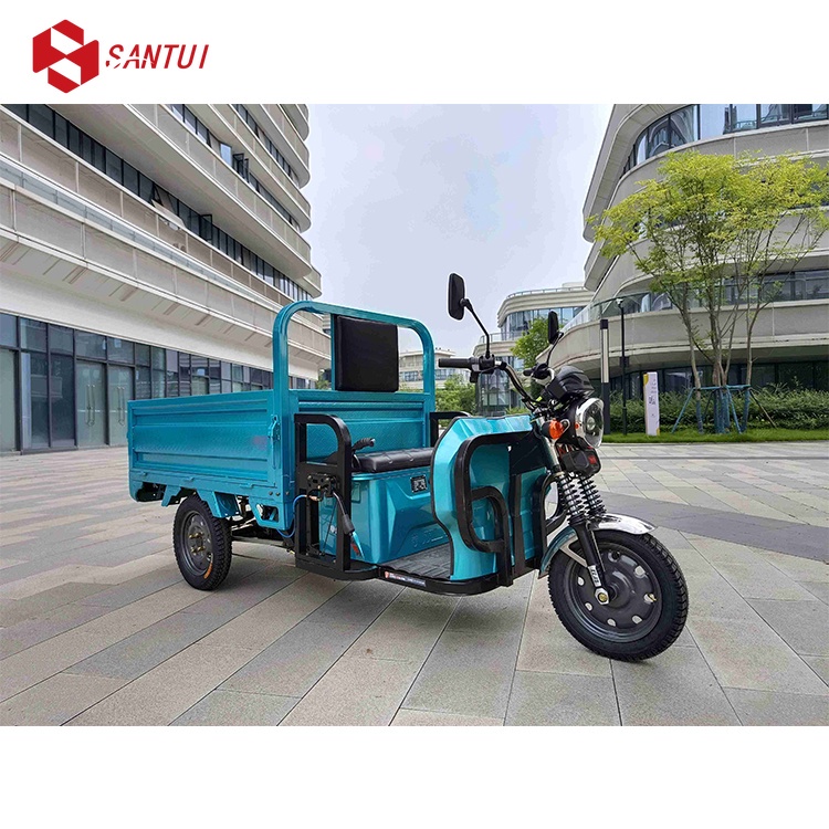 Factory direct sale. Strong load capacity. Open-top electric tricycle suitable for mountainous areas and mining operations.