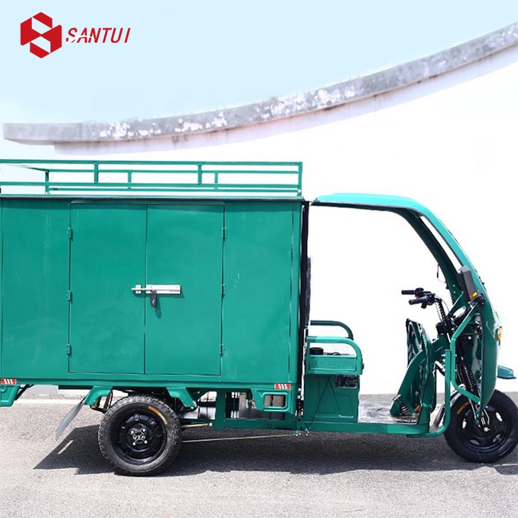 School 1200W 1500W 3 Wheel Electric Tricycle Canopy Hot Model Electric Tricycle / Single Person Electric Transport Vehicle