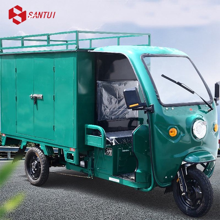 School 1200W 1500W 3 Wheel Electric Tricycle Canopy Hot Model Electric Tricycle / Single Person Electric Transport Vehicle