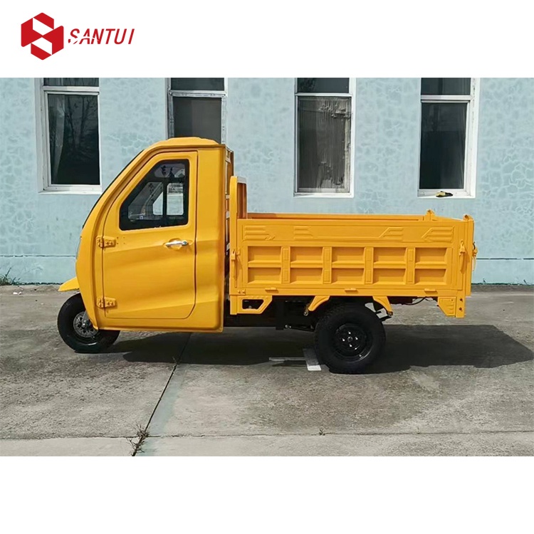 Chinese 1500w Electric Tricycle / 3-Wheel Truck Cargo Trike / Open Electric Three-Wheeler