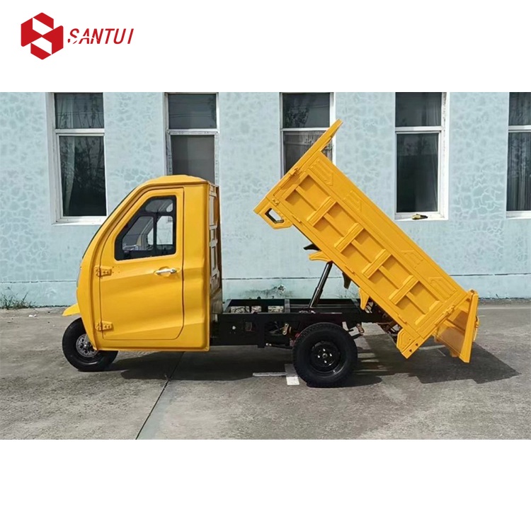 Chinese 1500w Electric Tricycle / 3-Wheel Truck Cargo Trike / Open Electric Three-Wheeler