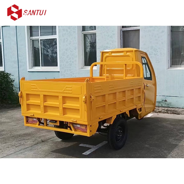Chinese 1500w Electric Tricycle / 3-Wheel Truck Cargo Trike / Open Electric Three-Wheeler