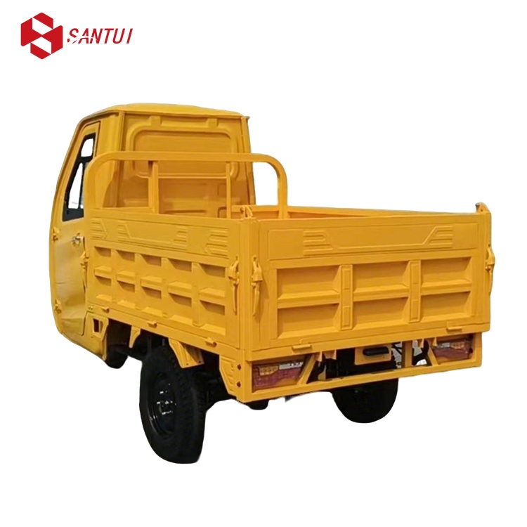 Chinese 1500w Electric Tricycle / 3-Wheel Truck Cargo Trike / Open Electric Three-Wheeler