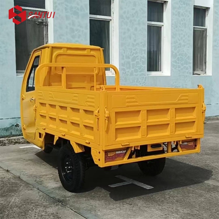Chinese 1500w Electric Tricycle / 3-Wheel Truck Cargo Trike / Open Electric Three-Wheeler