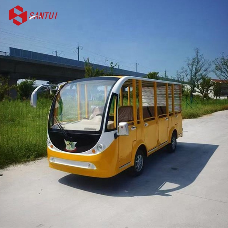 Seater Scenic Area Tourist Hotel Electric Sightseeing Shuttle Bus & Car