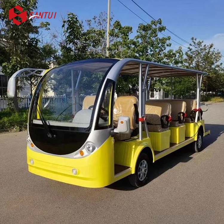 Seater Scenic Area Tourist Hotel Electric Sightseeing Shuttle Bus & Car