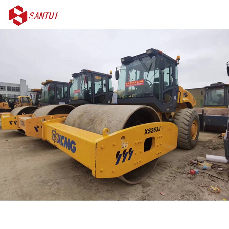 26Ton New Compactor XS263J China Made Earth Moving Machine / XCMG XS263J Used Road Rollers