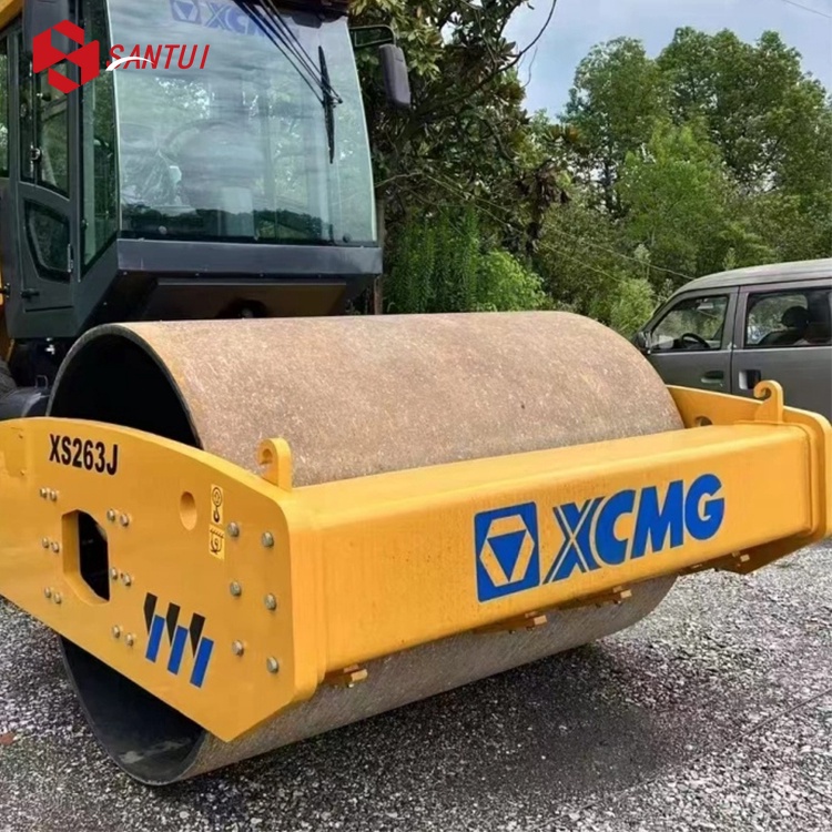 26Ton New Compactor XS263J China Made Earth Moving Machine / XCMG XS263J Used Road Rollers