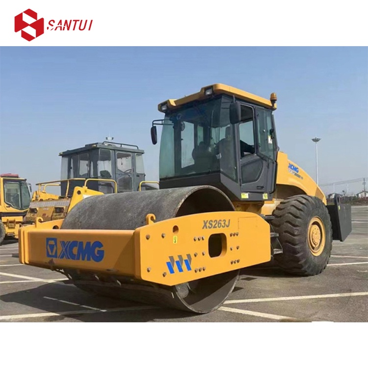 26Ton New Compactor XS263J China Made Earth Moving Machine / XCMG XS263J Used Road Rollers