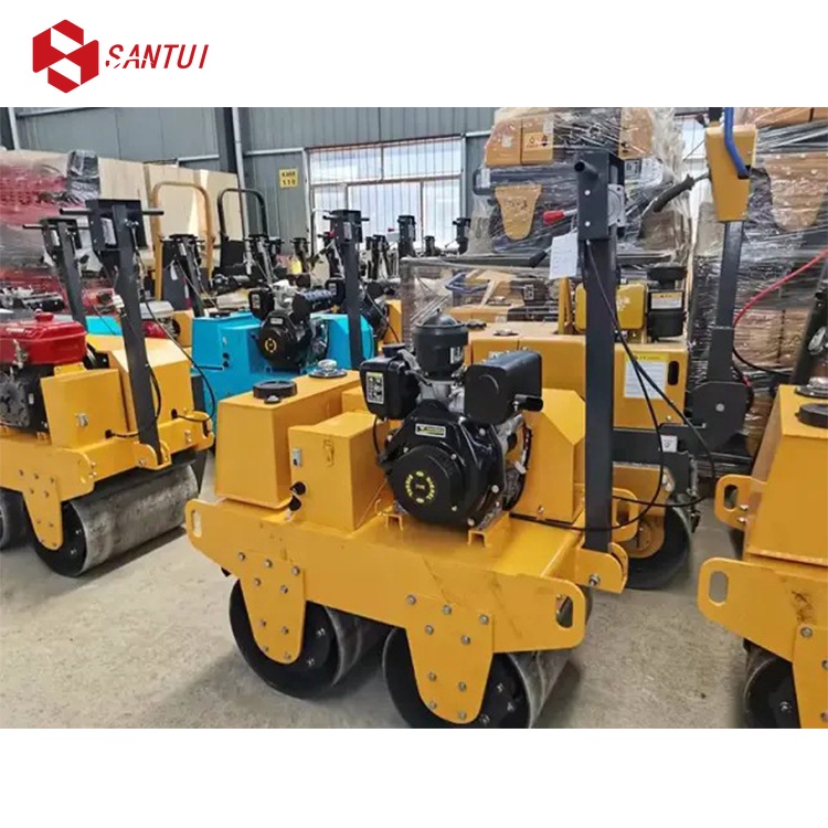 Walk Behind Double Drum Road Roller