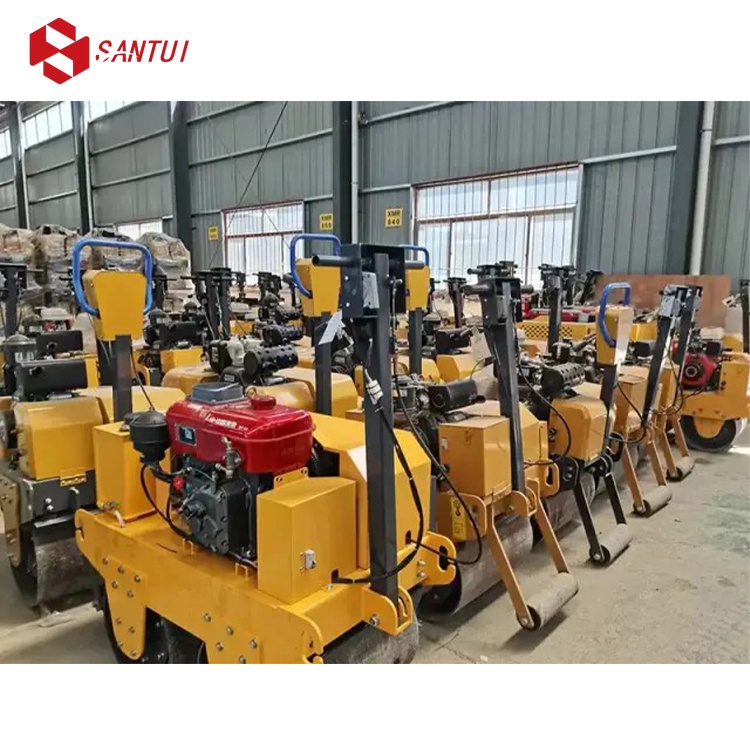 Walk Behind Double Drum Road Roller