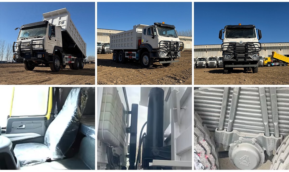 6X4 wheeled new diesel type loading truck / New / Refurbished complete vehicle