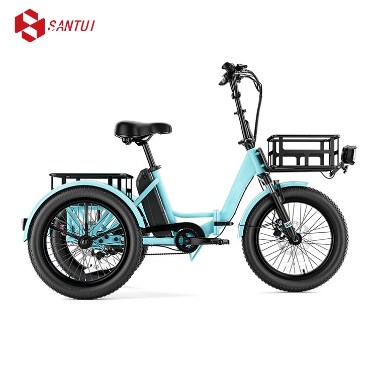 Electric tricycle / Pedal-powered electric tricycle