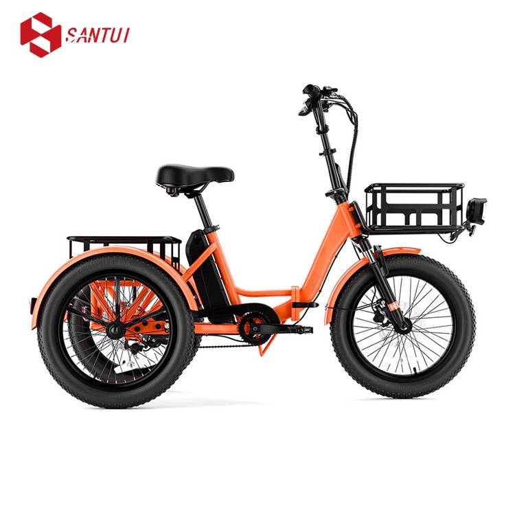 Electric tricycle / Pedal-powered electric tricycle
