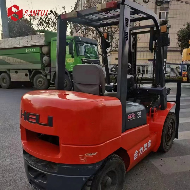 Used HeLi 3.5ton Wheel Forklift