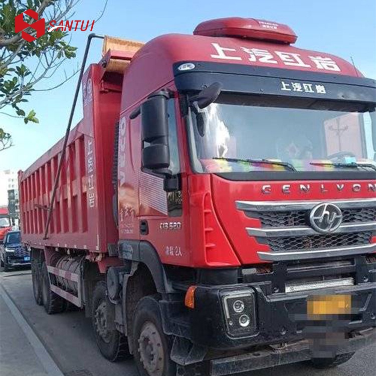 SAIC Hongyan C500 Heavy Truck Heavy-Duty Edition 520HP 8X4 8.3m Dump Truck (China V) Front Four Rear Eight