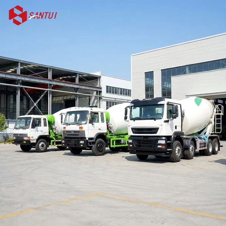 Concrete Mixer Truck, Cement Mixer Truck, Transit Mixer, 8m³ 10m³ 12m³ Mixer Truck, Heavy Duty Concrete Truck Mobile