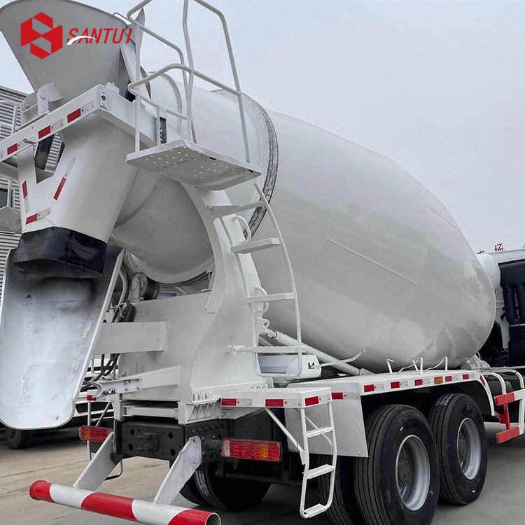 Sinotruk HOWO 375HP 6x4 12m3 Concrete Mixer Truck Heavy Duty Cement Mixing Truck
