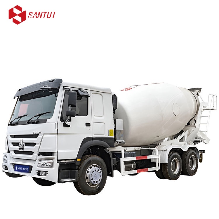 Sinotruk HOWO 375HP 6x4 12m3 Concrete Mixer Truck Heavy Duty Cement Mixing Truck