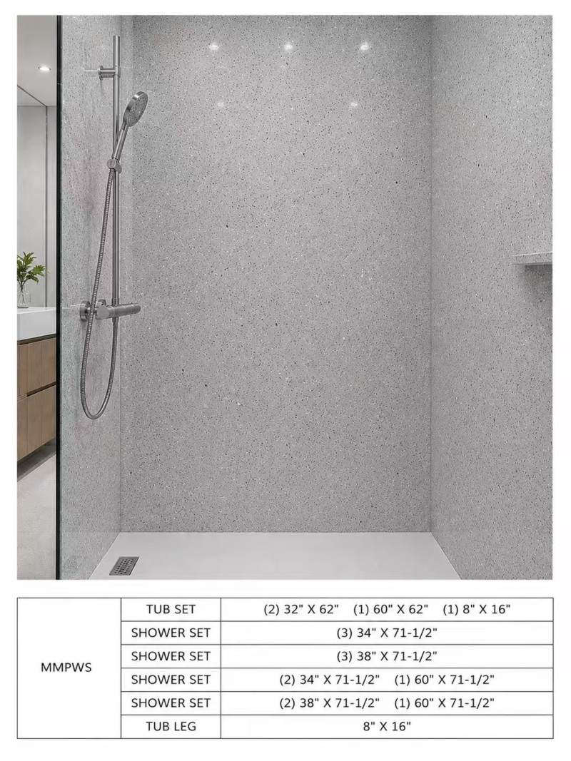 Shower walls