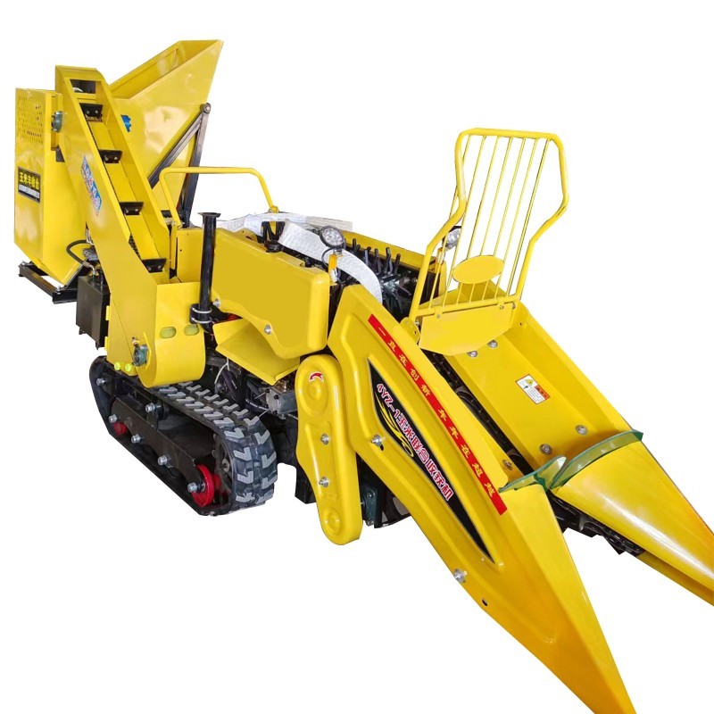Seated-Type Corn Harvester-1